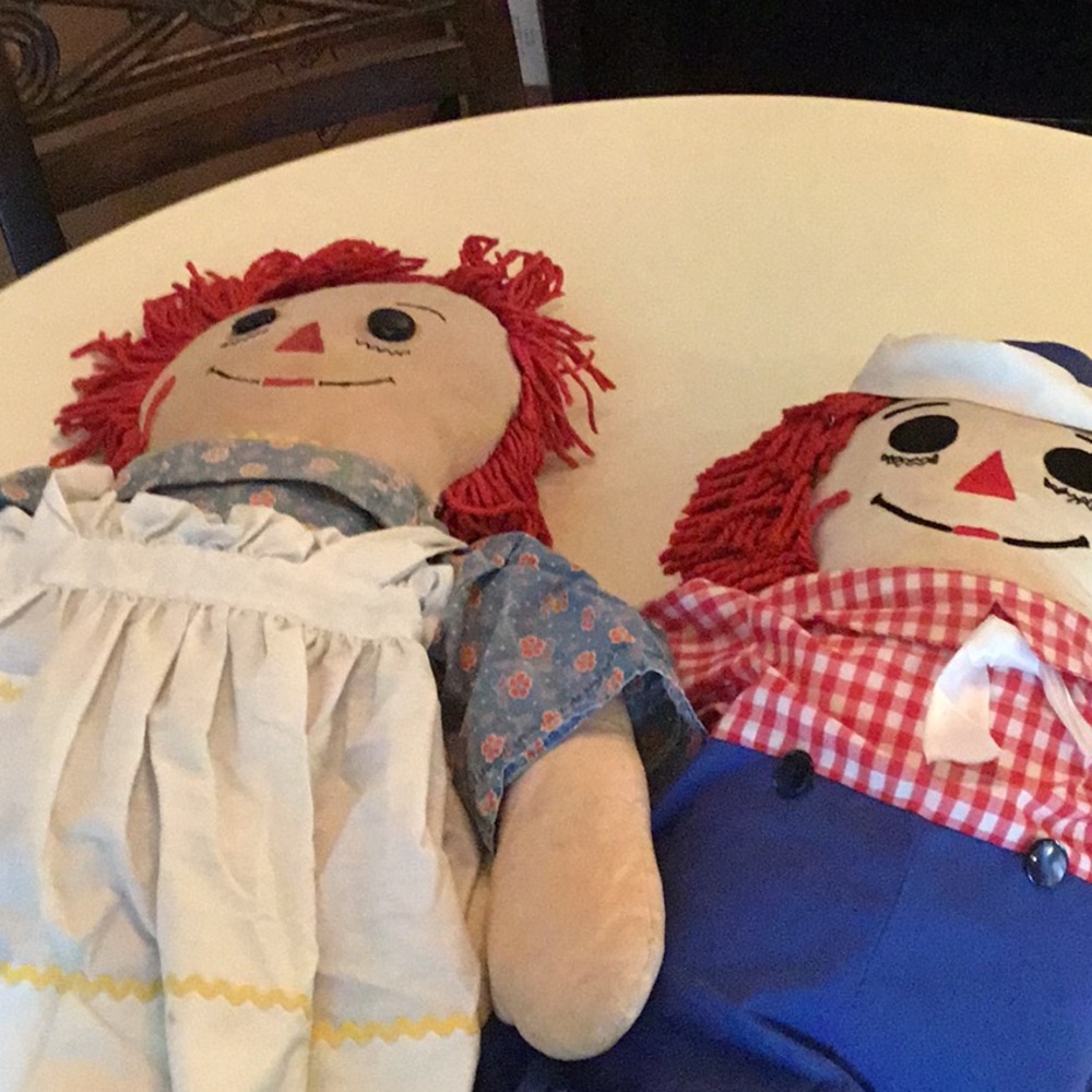 Antique rag dolls